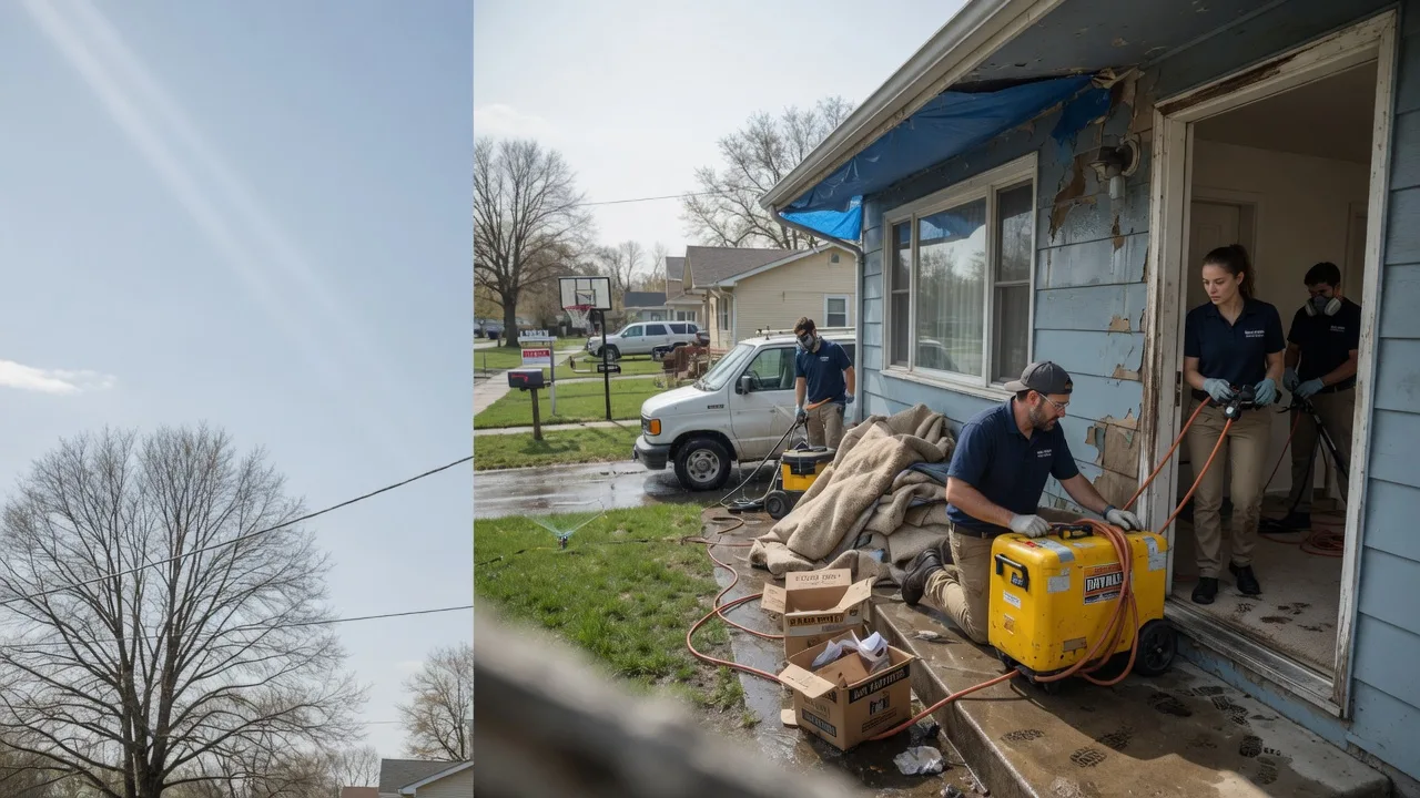 Basement Flood Cleanup in Whitman, MA near me